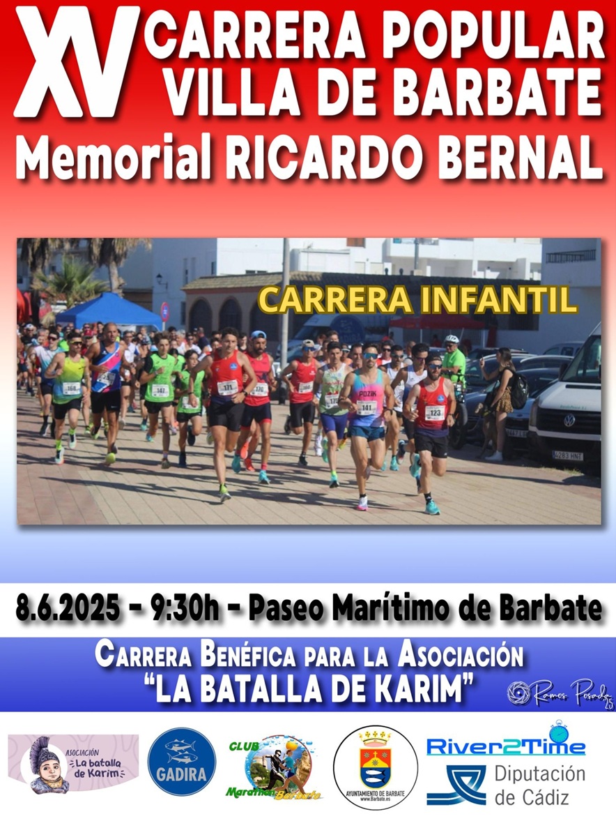 Cartel del evento CARRERA INFANTIL RB