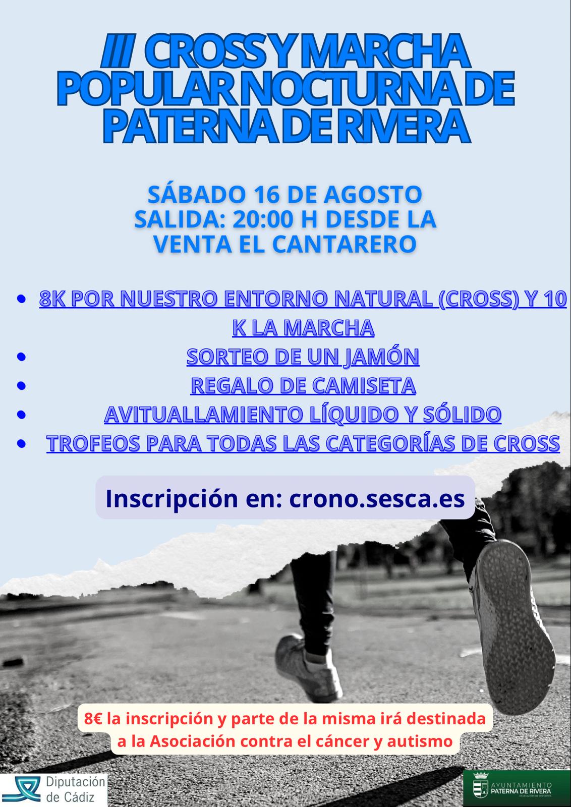 III CROSS Y MARCHA NOCTURNA DE PATERNA DE RIVERA (old)