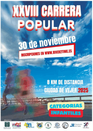 XXVIII CARRERA POPULAR CIUDAD DE VEJER 2025  INFANTILES