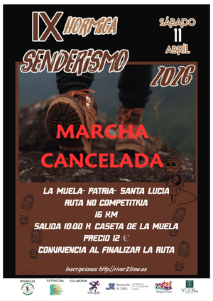 IX MARCHA SENDERISTA HORMIGA